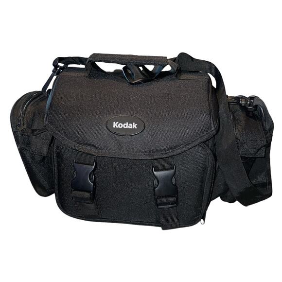 Kodak EasyShare Camera Dock Soft Carrying Case Shoulder Satchel in Black - Picture 1 of 6